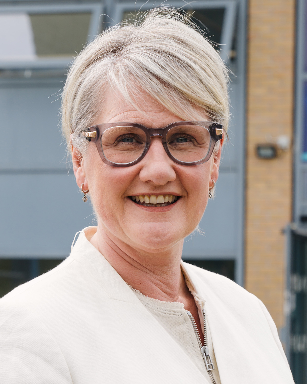Gaynor Jones, Headteacher of Westfield School, smiling